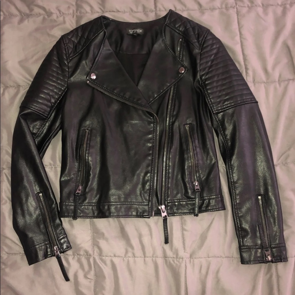 Leather jacket